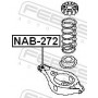 NAB-272 FEBEST Підвіска важіль незалежної підвіски колеса