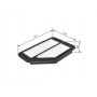 F 026 400 159 BOSCH Повітряний фільтр