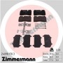 24098.170.3 ZIMMERMANN КомплеК т гальмівних колодок, дискове гальмо