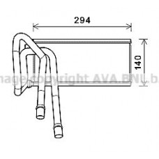 AUA6226 AVA QUALITY COOLING Теплообмінник обігрів салону