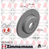 150.3484.32 ZIMMERMANN Гальмівний диск