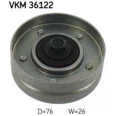 VKM 36122 SKF Паразитный / ведущий ролик, Поліклиновий ремінь