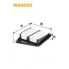 WA9892 WIX FILTERS Повітряний фільтр