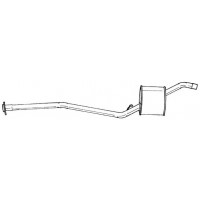 12428 SIGAM Середній глушник вихлопних газів