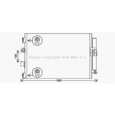 FD5654D AVA QUALITY COOLING Конденсатор кондиціонера