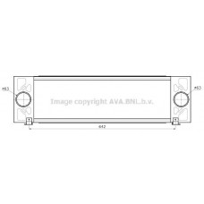 FD4704 AVA QUALITY COOLING Интеркулер