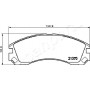 PA-0623AF JAPANPARTS Комплект гальмівних колодок дисковий гальм