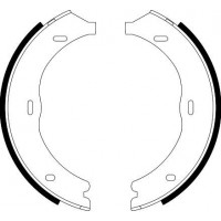 8DA 355 050-561 HELLA PAGID Комплект гальмівних колодок, стояночная тормозная система