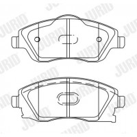 573011J JURID Комплект гальмівних колодок дисковий гальм
