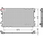 DRM20113 DENSO Радіатор охолодження двигуна