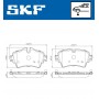 VKBP 80153 SKF Комплект гальмівних колодок дисковий гальм
