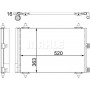 AC 447 000S MAHLE Конденсатор кондиціонера