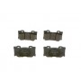 0 986 494 863 BOSCH Комплект гальмівних колодок дисковий гальм