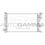 105715 AUTOGAMMA Радіатор охолодження двигуна
