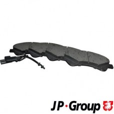 1563603310 JP GROUP Комплект гальмівних колодок дисковий гальм