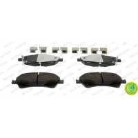 FDB4326 FERODO Комплект гальмівних колодок дисковий гальм