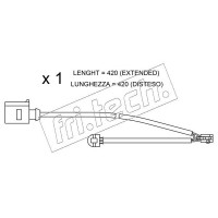 SU.217 fri.tech. Сигналізатор зносу гальмівних колодок