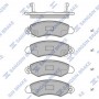 SP1598 Hi-Q Комплект гальмівних колодок дисковий гальм
