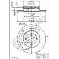 14107 AP Гальмівний диск