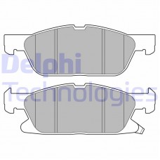 LP3643 DELPHI Комплект гальмівних колодок дисковий гальм
