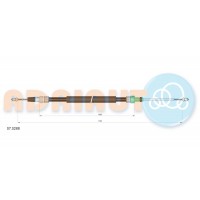 07.0288 ADRIAUTO Тросик, cтояночный тормоз