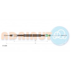 07.0288 ADRIAUTO Тросик, cтояночный тормоз