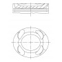 081 PI 00124 000 MAHLE Поршень
