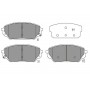 KBP-3039 KAVO PARTS Комплект гальмівних колодок дисковий гальм