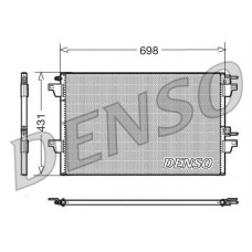 DCN23022 DENSO Конденсатор кондиціонера