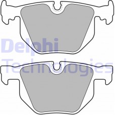 LP1834 DELPHI Комплект гальмівних колодок дисковий гальм
