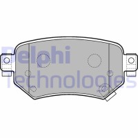 LP3234 DELPHI КомплеК т гальмівних колодок, дискове гальмо