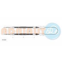 030222 ADRIAUTO VAG Трос ручного гальма 80 78-85 23 (2400/445 + 445)