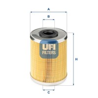 26.687.00 UFI Паливний фільтр
