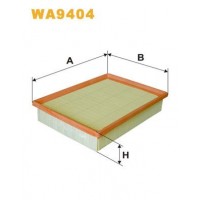 WA9404 WIX FILTERS Повітряний фільтр