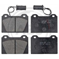 36444 A.B.S. Комплект гальмівних колодок дисковий гальм