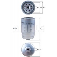 KC 605D MAHLE Паливний фільтр