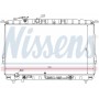 67028 NISSENS Радіатор охолодження двигуна