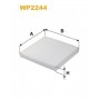 WP2244 WIX FILTERS Фільтр повітря у внутрішньому просторі