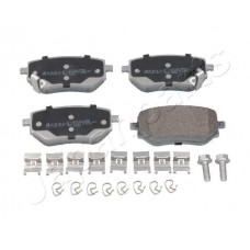 PP-0532AF JAPANPARTS Комплект гальмівних колодок дисковий гальм