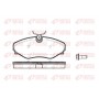 0834.20 REMSA КомплеК т гальмівних колодок, дискове гальмо