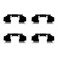 1 987 474 324 BOSCH Комплектуючі колодки дискового гальма