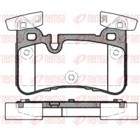 1429.00 REMSA КомплеК т гальмівних колодок, дискове гальмо