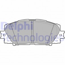 LP2135 DELPHI Комплект гальмівних колодок дисковий гальм