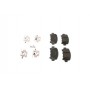 0 986 424 650 BOSCH Комплект гальмівних колодок дисковий гальм