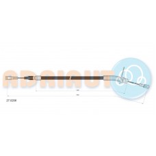 27.0206 ADRIAUTO Тросик, cтояночный тормоз