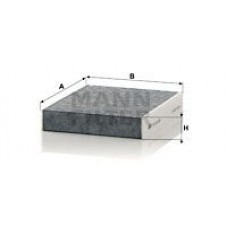 CUK 25 006 MANN-FILTER Фільтр повітря у внутрішньому просторі
