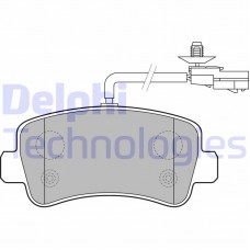 LP2191 DELPHI DELPHI RENAULT Гальмівні колодки задн.Master III,Opel Movano10-
