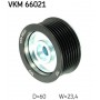 VKM 66021 SKF Паразитный / ведущий ролик, Поліклиновий ремінь