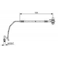 1 987 481 534 BOSCH Гальмівний шланг