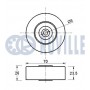540448 RUVILLE Паразитный / ведущий ролик, Поліклиновий ремінь